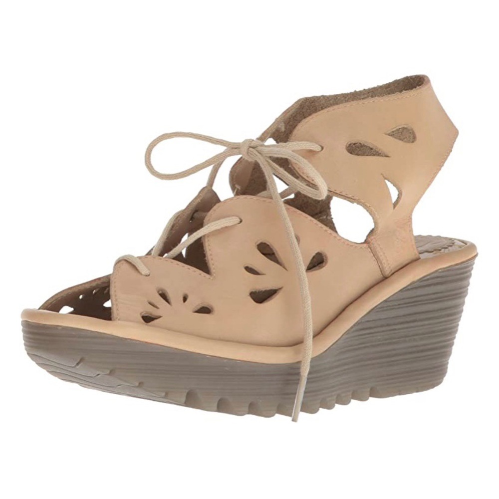 Fly London YOTE828FLY Size 37 Wedge Sandal